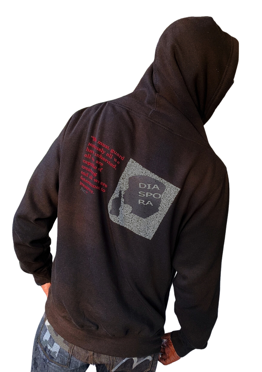 Foot on Their Cross Neck - Black Hoody