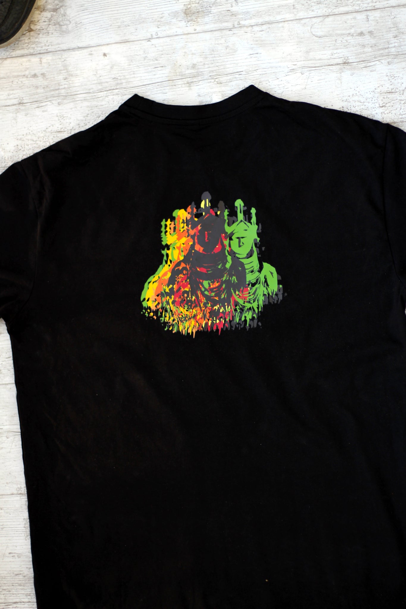 Volcanic Oba Black Tee