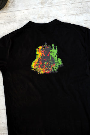 Volcanic Oba Black Tee