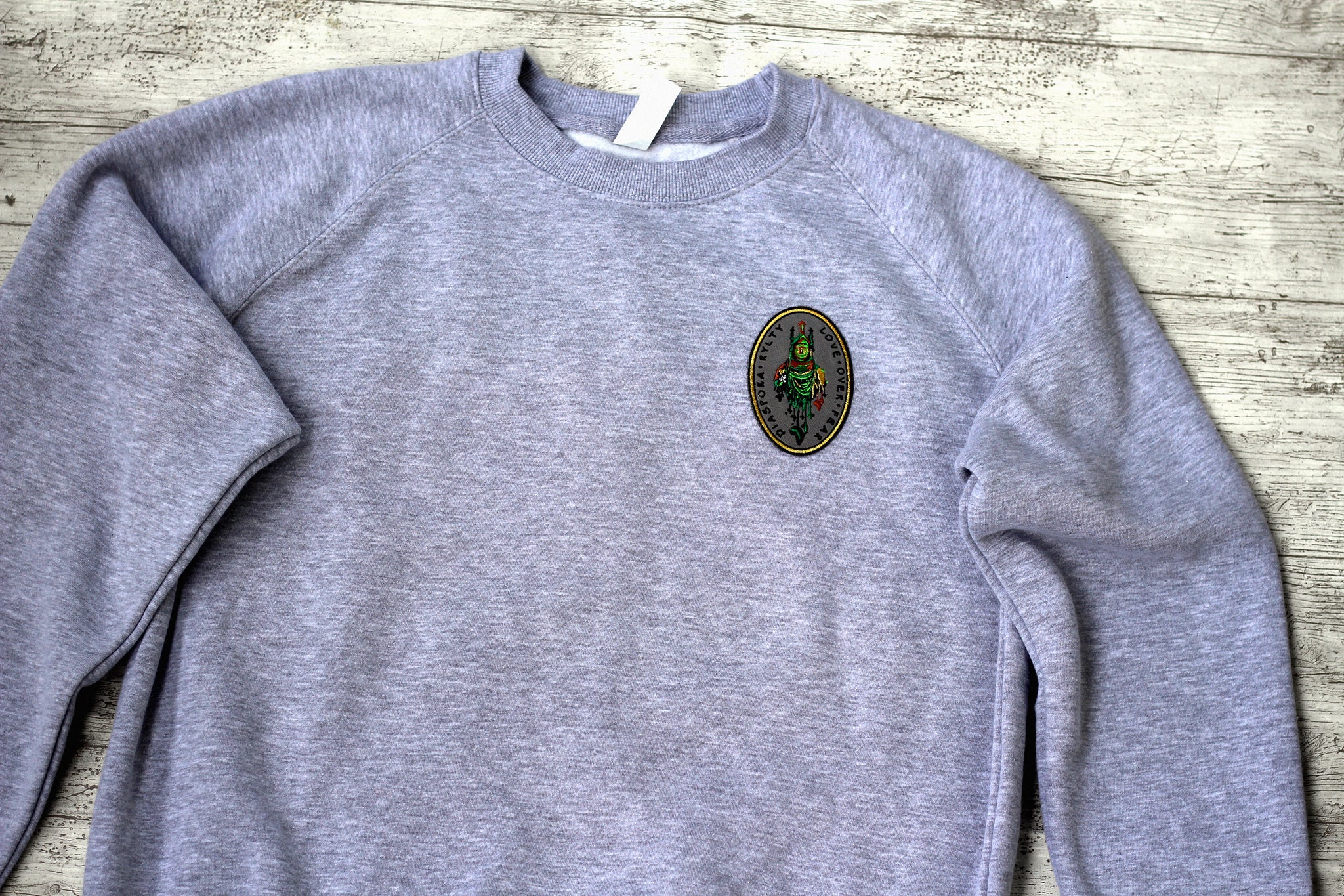 Grey Signature Oba Sweater